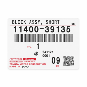 BLOCK ASSY, SHORT TOYOTA 1140039135 - Image 3