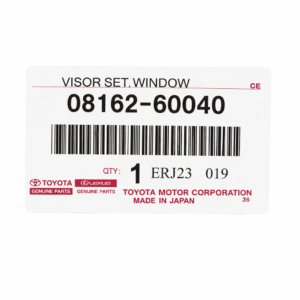 LEXUS SIDE VISORS SET WINDOW LX600 / LX700h EXECUTIVE 2025-2026+ 08162-60040 - Image 4